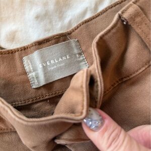 Everlane Tan THE UTILITY STRAIGHT-LEG PANT size 14